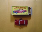VINTAGE LESNEY MATCHBOX CAR, DIECAST ( # 53  MERCEDES BENZ COUPE ) FREE SHIP