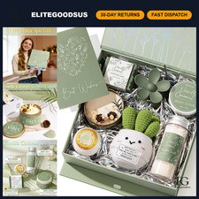Spa Gift Basket for Women - Relaxing Bath Set, Self-Care Kit, Birthday Gift Idea