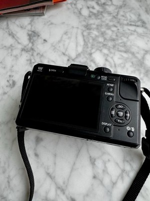 Panasonic Lumix DMC-GF1 Mirrorless Camera 20mm f/1.7 Lens Black