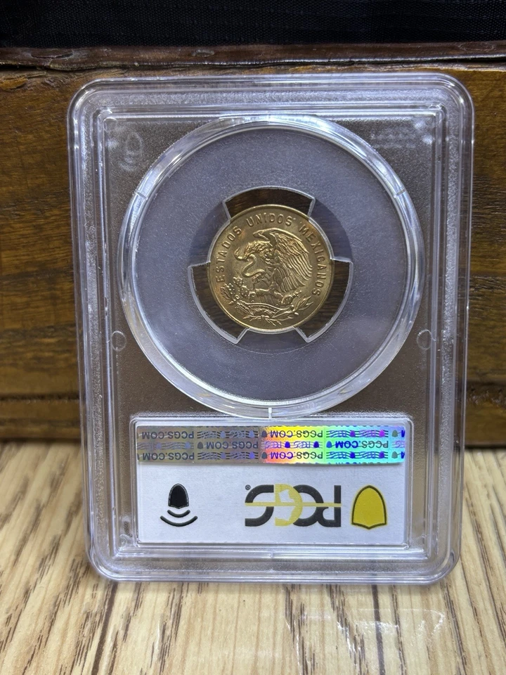 Cinco Centavos México 1964-Mo - PCGS MS 65 Foto 2 de 2