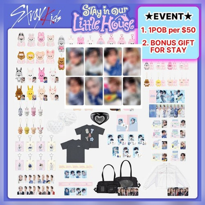 #ad Early Accss STRAY KIDS 6TH FANMEETING STAY in Our Little House OFFICIAL MERCH $79.00