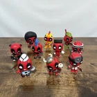 Funko Marvel Mystery Deadpool Lot Of 10 Figures Pandapool Viking Doctor Chicken