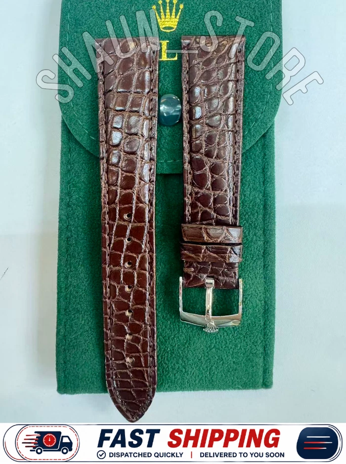 ROLEXレザーベルトラグ幅19mm Rolex Leather 19 mm Band Width Wristwatch Bands for sale - eBay