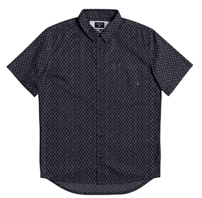 Quiksilver Mens Geo Spot Stretch Short Sleeve Shirt XL New With Tags