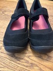 NEW Lands End Girls Mary Jane Shoes Size 5M Black Suede Rubber Soles School — photo 2