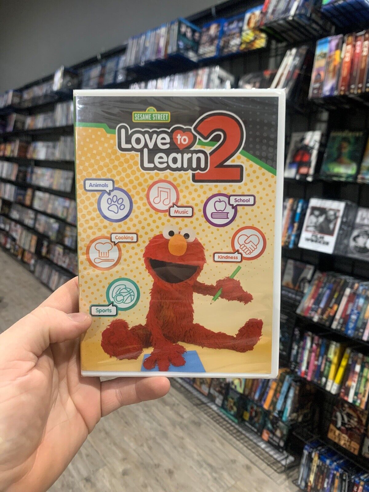 WARNER HOME SESAME S-LOVE TO LEARN V02 (DVD BUY 5 GET 5 FREE FREE SHIPPI