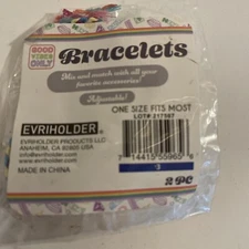 2pc - Good Vibes Adjustable Bracelet. Good Vibes Only Multicolored String.