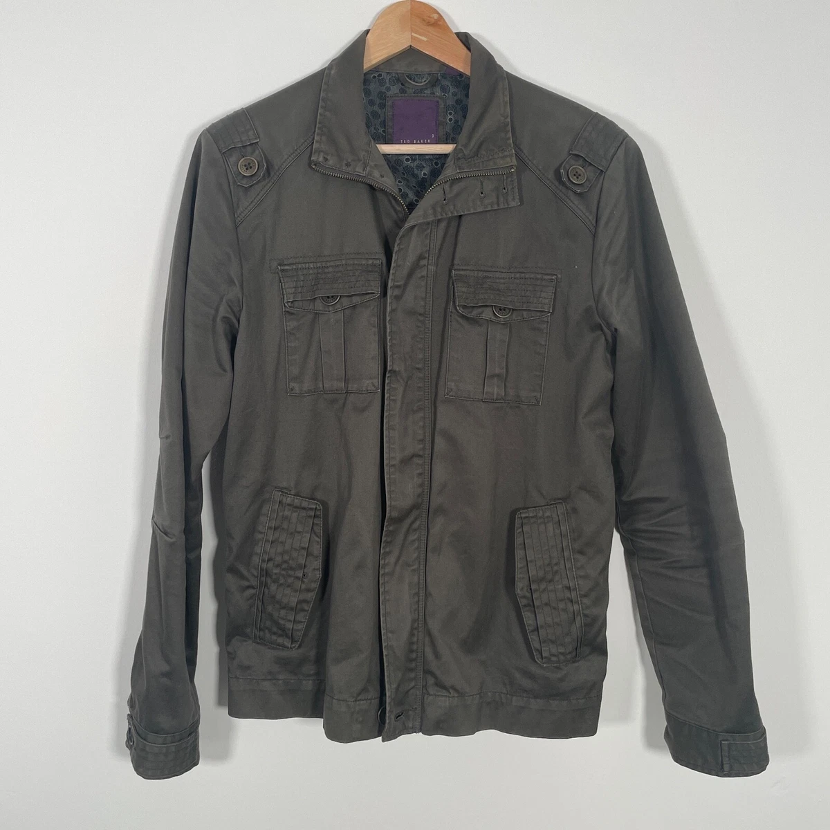 Ted baker clearance khaki jacket