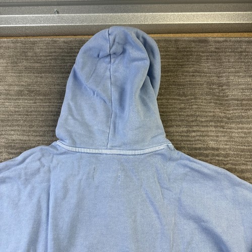 Jordan Hoodie Mens 3XL XXXL Blue Washed Essentials Statement Sweatshirt Flight - Picture 4 of 9