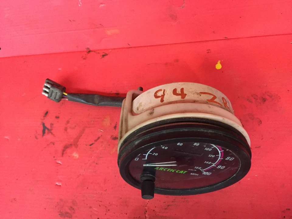 Arctic Cat ZR 580 1994 velocímetro racimo de velocidad odómetro medidor Foto 2 de 3