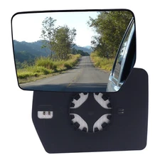 Left LH Drivers Side View Power Heated Mirror Glass For Ford F-150 2004 - 2010.