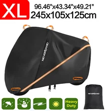 XL Motorcycle Cover Waterproof Motor Bike Cover Outdoor Storage Protect Dust UV