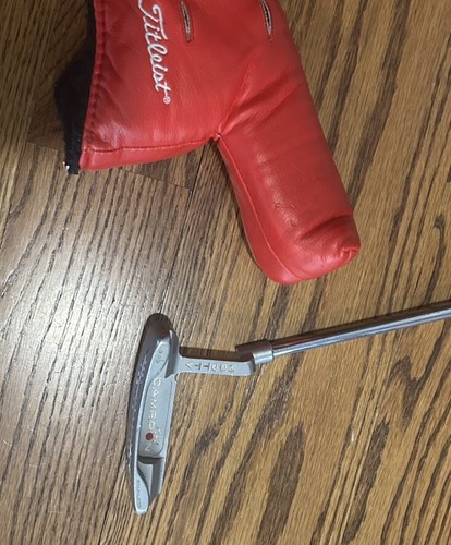 Scotty Cameron Newport Stainless Putter With Original Ping Tiger Grip Headcover - Picture 6 of 7