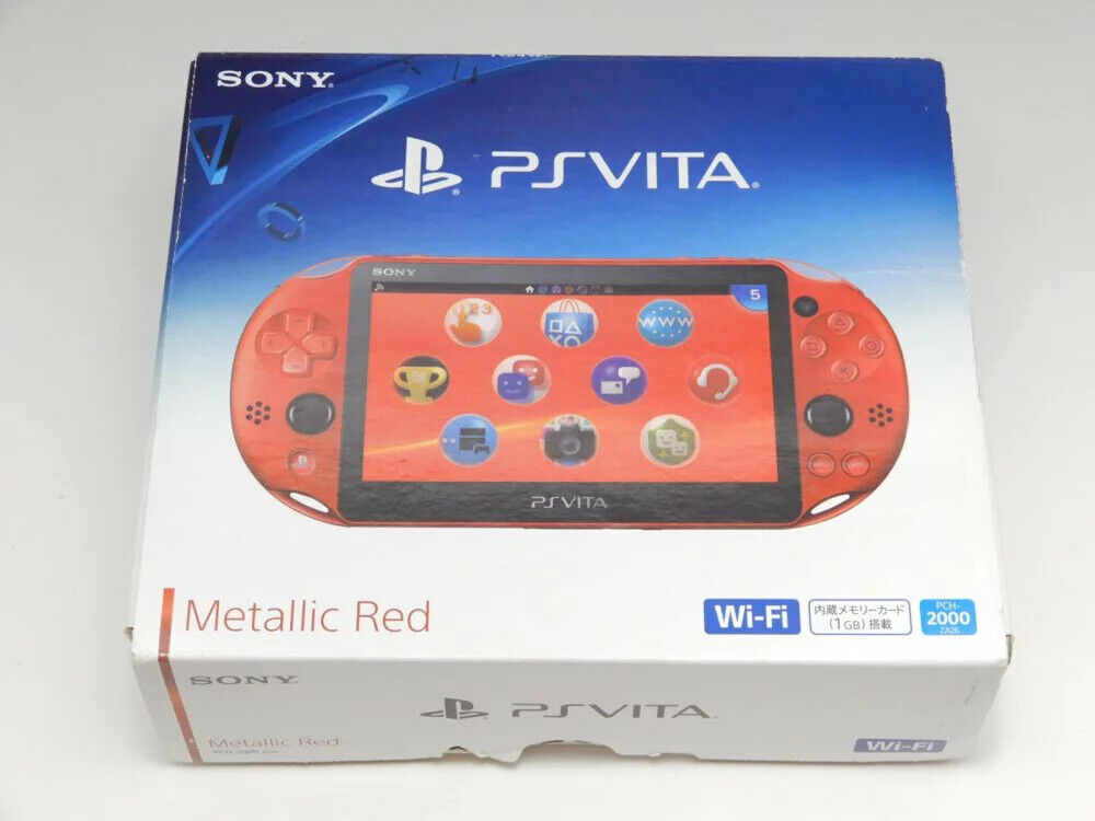 PSVITA PCH-2000 MetallicRed 本体(ﾒﾓﾘ16GB付)