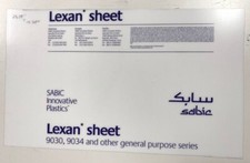 Clear Lexan Sheet .040" 23.375"x14.5" Polycarbonate make RC Body Wings Spoilers