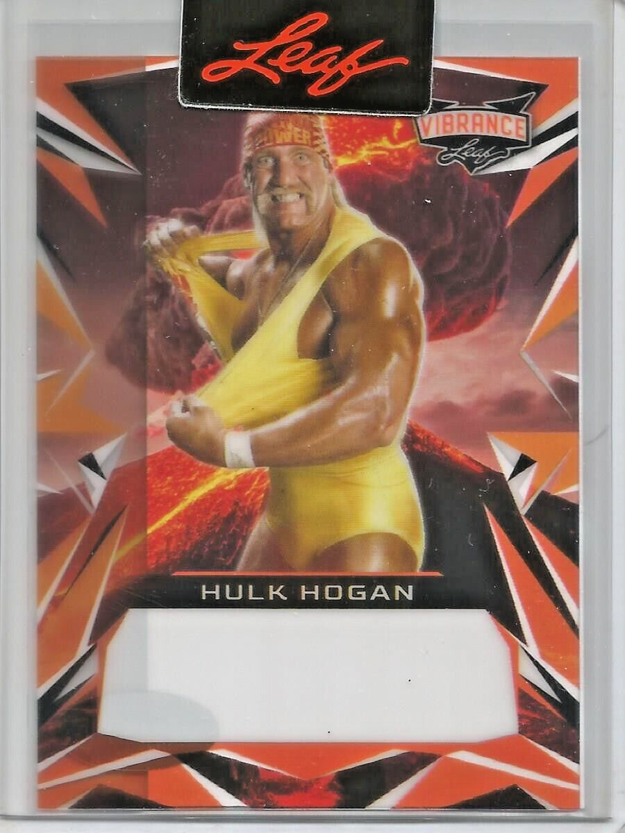 up10tion invitation コギョル　トレカ　업텐션 고결 포카 Hulk Hogan 2023 Leaf Vibrance Unsigned Pre-Production Proof #1/1