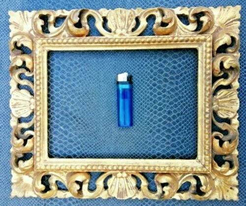 Cadres du XIXe siècle sculptés dorés