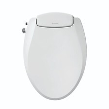 Brondell - ROUND Ecoseat S101 Non Electric Ambient Temp Bidet Seat Open Box