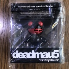 Deadmau5 Mini Speaker Thingie Red & Black Official MP3 iPOD Phone Portable EMI