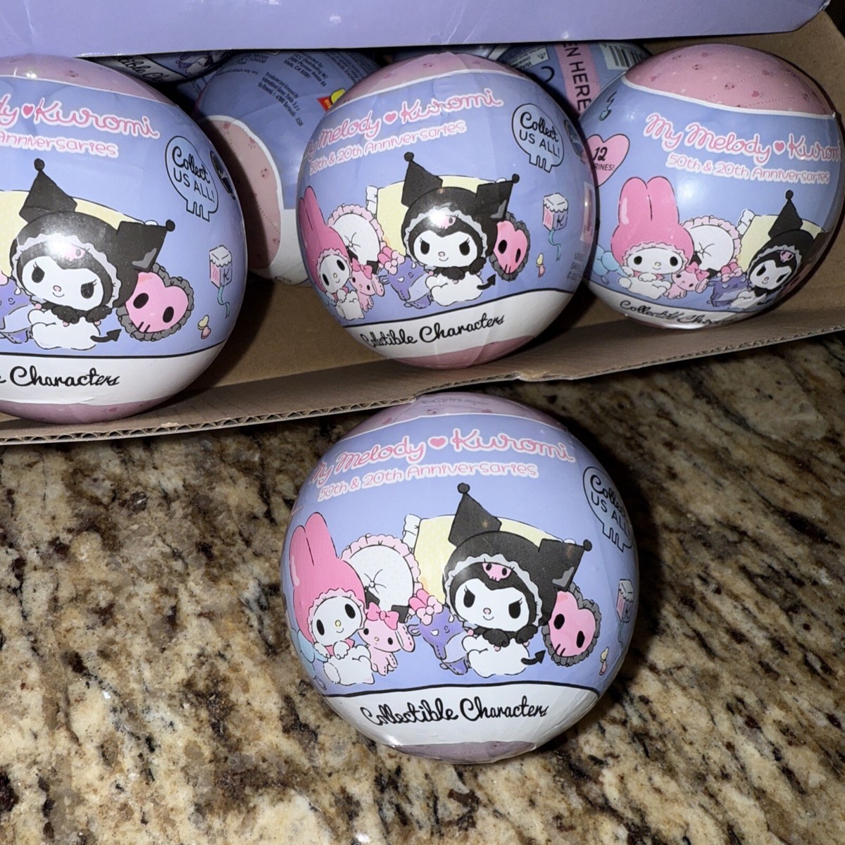 Lot Of 2- My Melody Kuromi 50th & 20th Anniversaries 3