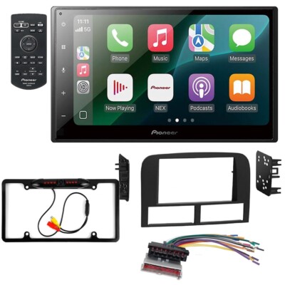 Pioneer DMH-1800NEX Double DIN Apple CarPlay Stereo for 1999-2001 Grand Cherokee