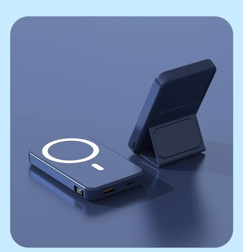 10000mAh Portable Power Bank with 15W Fast Charging, 1-USB Output, Multicolor Plastic Design for Mobile Phones and Devices