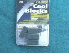 GENUINE OLSON COOL BLOCKS FOR SEARS ROEBUCK CRAFTSMAN 102.01121 12" BAND SAW