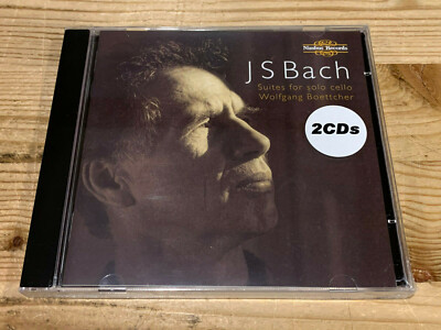 Bach Complete Cello Suites WOLGANG BOETTCHER NIMBUS RECORDS UK 2CD NEW SEALED