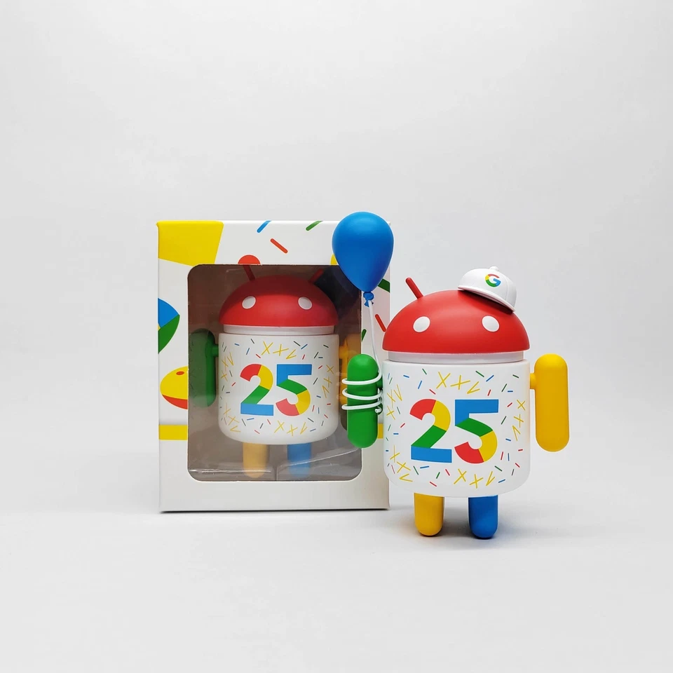 NEW ANDREW BELL DUNNY FIGURE ANDROID MINI COLLECTIBLE "25 YEARS OF GOOGLE" - Image 2 of 4