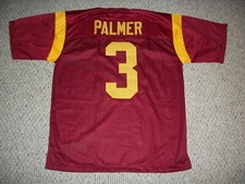 CARSON PALMER Unsigned Custom College Red Sewn New Football Jersey Sizes S-3XL