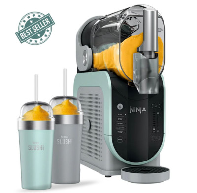 Ninja SLUSHi 96 Oz XL Professional Frozen Drink Maker with 2 Cups, 5-Presets