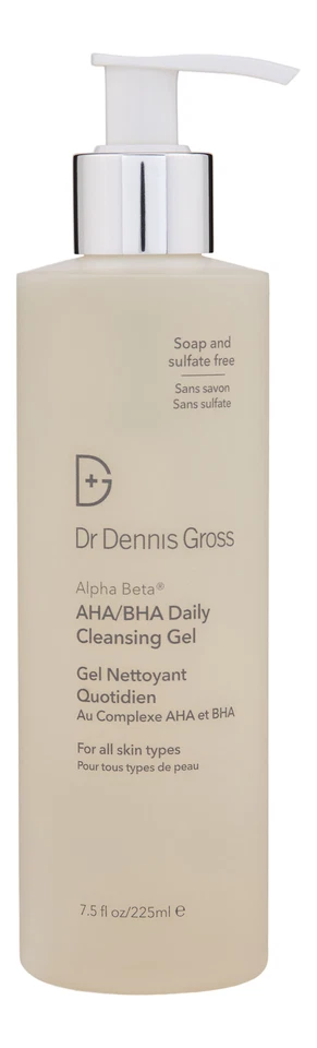 Dr. Dennis Gross Alpha Beta AHA BHA Daily Cleansing Gel 7.5 oz 225 ml
