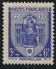 TIMBRE FRANCE 536** Montpellier  neuf sans charnière 1941