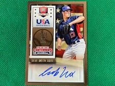 2015 Panini Contenders USA Baseball Ticket Autographs #23 Jacob Nix USA