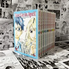 Your lie in April Completo en Español, Coleccion 11 tomos. Manga en ESPAÑOL