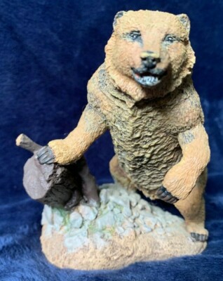 FRANKLIN MINT WILDLIFE PRESERVATION TRUST URSUS ARCTOS HORRIBILIS GRIZZLY BEAR