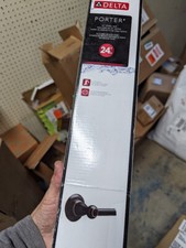   Delta 78424-OB1 Porter 24 in. Towel Bar in Oil Rubbed Bronze