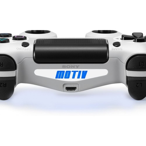 PS4 - Play Station PS4 Lightbar Sticker Aufkleber weiss - Picture 3 of 3