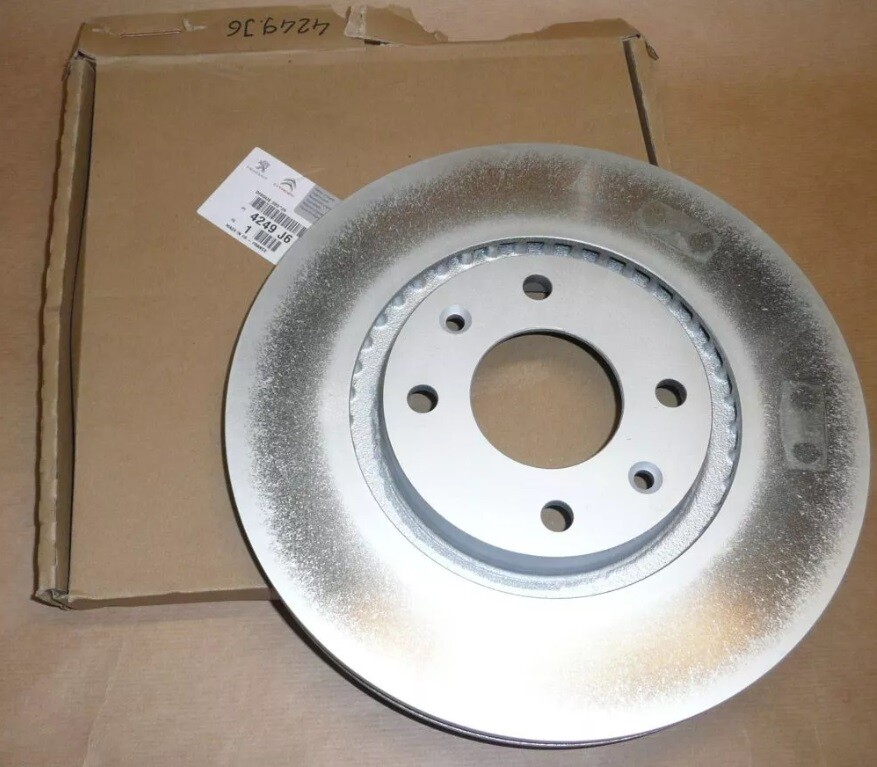Disque de frein avant ventilé anti-vibration pour Berlingo Partner 4249.J6