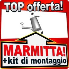 Silenziatore Posteriore per FORD C-MAX II 1.5 1.6 EcoBoost Van MPV dal 12.2010