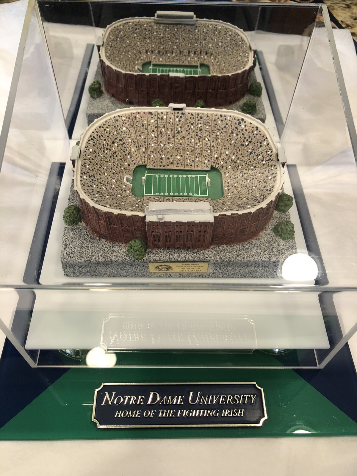 Vintage 1998 UNIV OF NOTRE DAME FOOTBALL STADIUM SPORTS COLLECTORS