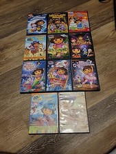 Dora The Explorer Untested DVD Lot Of 11, See Pictures And Read Description
