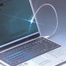 LAMPADA FLESSIBILE COMPUTER USB LED NOTEBOOK PC  LUCE