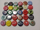 LOT D/2024 30 CROWN CAPS DIFFERENT BEERS, PERFECT DRINKS