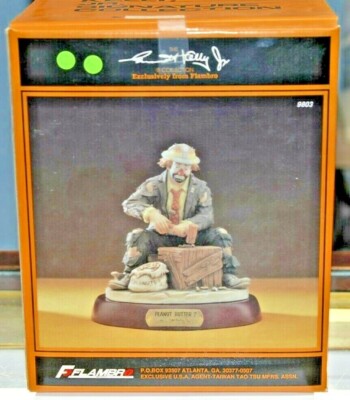 EMMETT KELLY JR SIGNATURE COLLECTION ''PEANUT BUTTER'' #9803 9'' BOX COA LIMITED ED