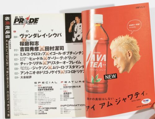 Fedor Emelianenko Rampage Jackson Chuck Liddell Signed Pride FC Magazine PSA/DNA - Picture 2 of 24