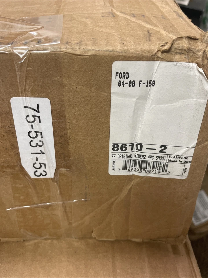 Fender Flare-Original Riderz Front Rear STAMPEDE fits 04-08 Ford F-150 Smooth Foto 3 de 4