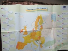 Countries in Europe (PRE BREXIT!!) Fold out Map