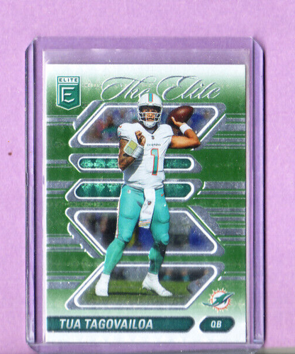 Tua Tagovailoa-2024 Panini Donruss Elite "The Elite"Insert Card-Dolphins-#7-Mint