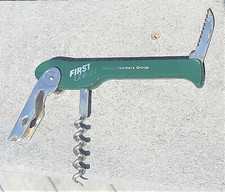 First Union Capital Markets Group Corkscrew  Wine Bottle Opener EB LexCes Italy